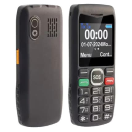 Celular do Idoso LG G365 4G Dual Chip, Lanterna ,Radio, Botão Emergência