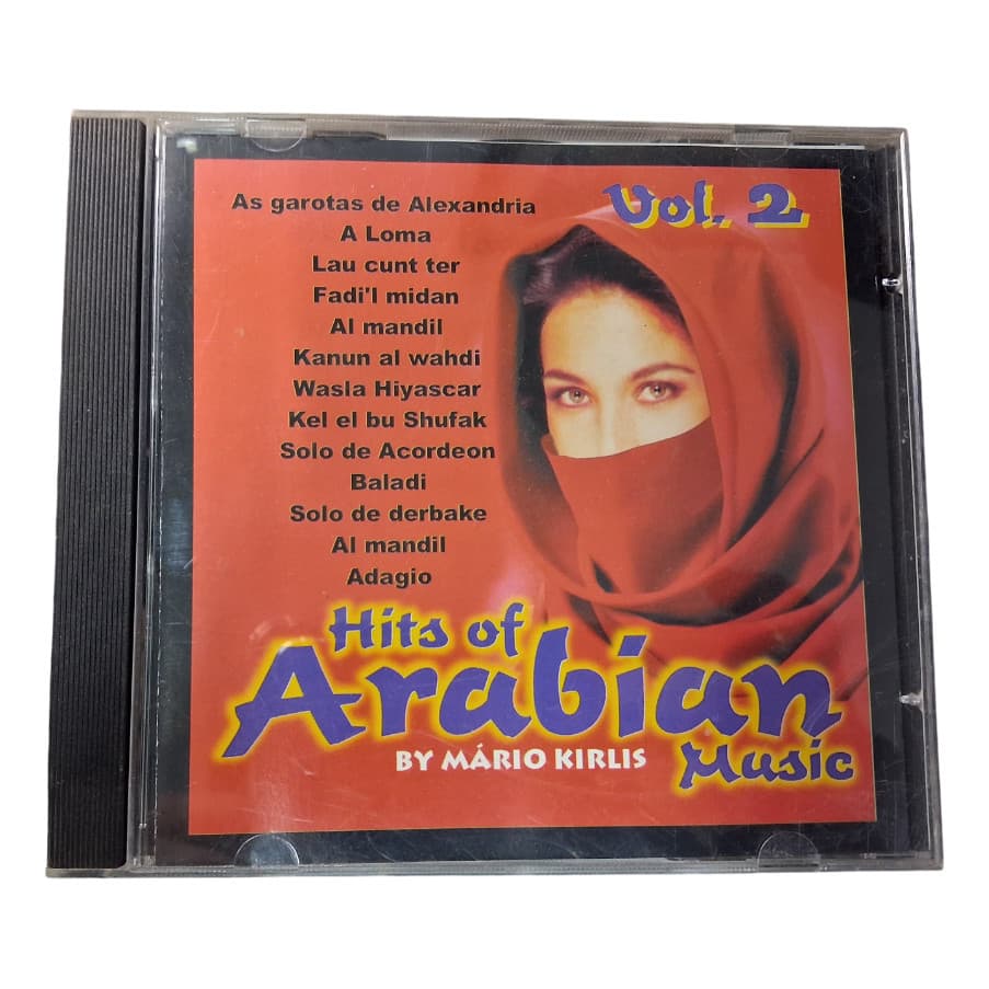 Cd - Hits Of Arabian Music - By Mário Kirlis Estandar