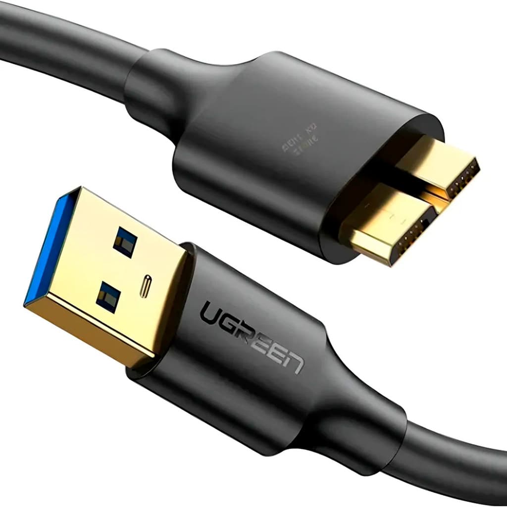 CABO USB PARA HD EXTERNO MICRO USB 3.0 US130 50CM UGREEN - 10840