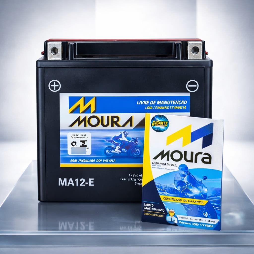 Bateria Partida F 800 Gs 1200 1250 Bmw 12v 12ah Moura Ma12e
