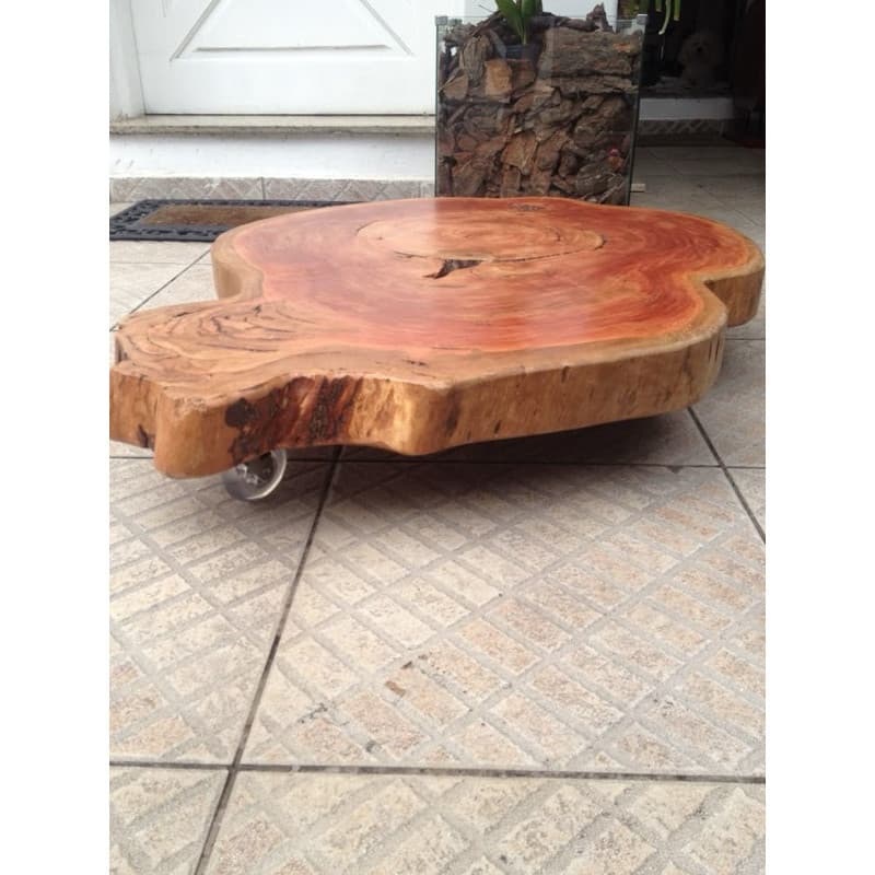 mesa Rustica de centro 60x50 madeira maciça