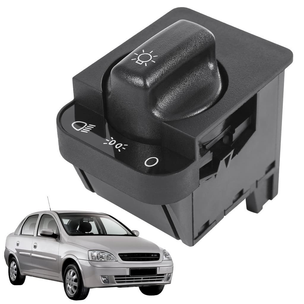 Chave de Farol - Luz de Teto e Lanterna - Corsa Classic/Pickup/Wagon 90381877