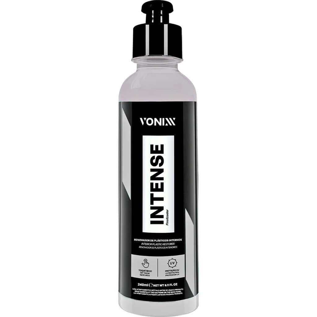 Intense 240ml Vonixx Revitalização e Proteção de Plasticos Interno