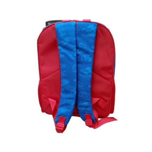 Mochila Escolar Infantil Personagem Carros Vermelha Resistente Leve Moderna