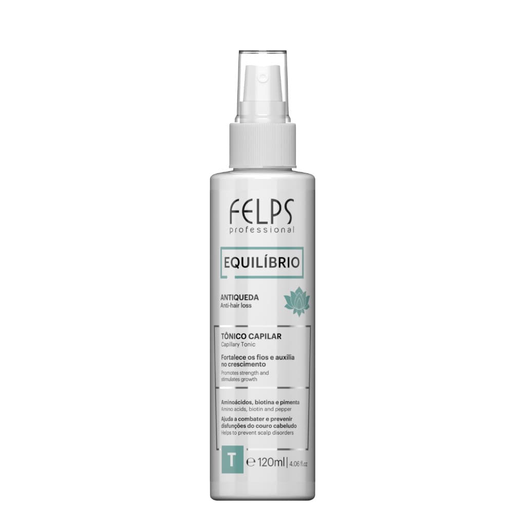 Tônico Capilar Equilíbrio Antiqueda 120ml - Felps Professional | Força E Crescimento
