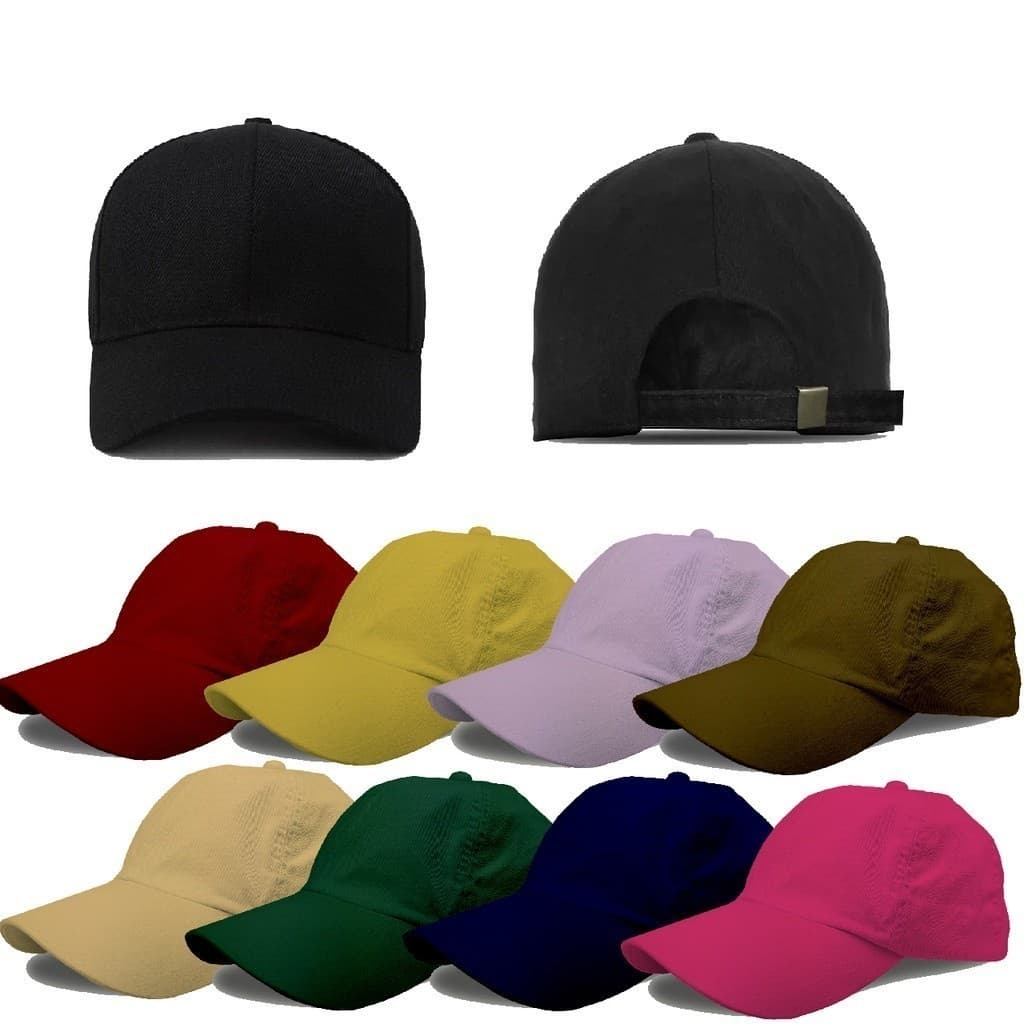 Bone Feminino Masculino Basico liso Aba curva DadHat Beisebol Sarja Fitao Fivela bordar personalizar - MT Selenita