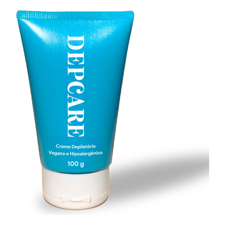 Creme Depilação Depcare Vegano E Hipoalergênico 100g Sensível Depilador removedor de pelos