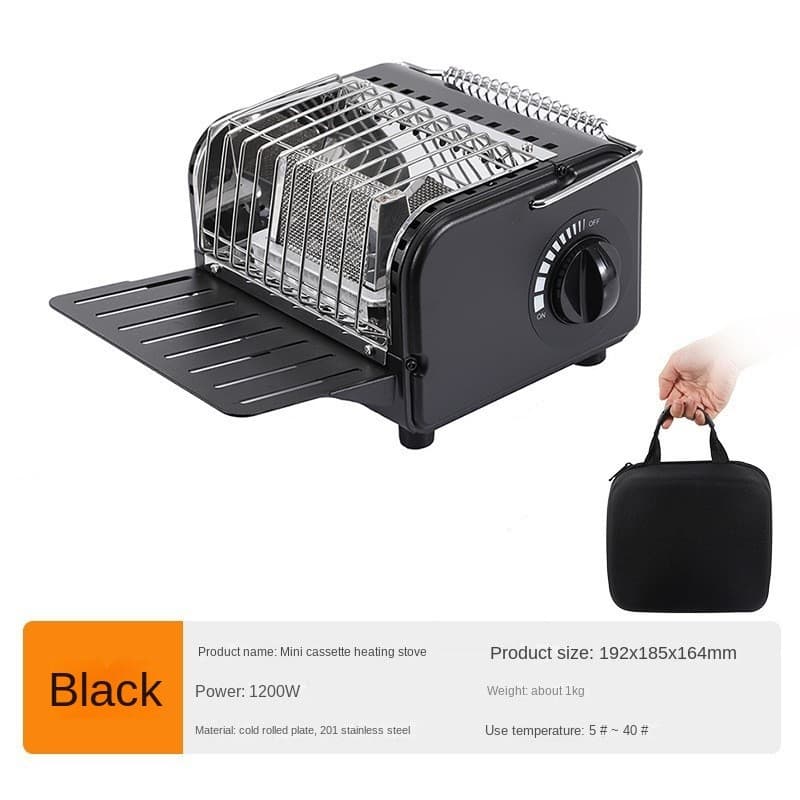 Fogão de aquecimento multifuncional ao ar livre portátil Mini fogão cassete de acampamento