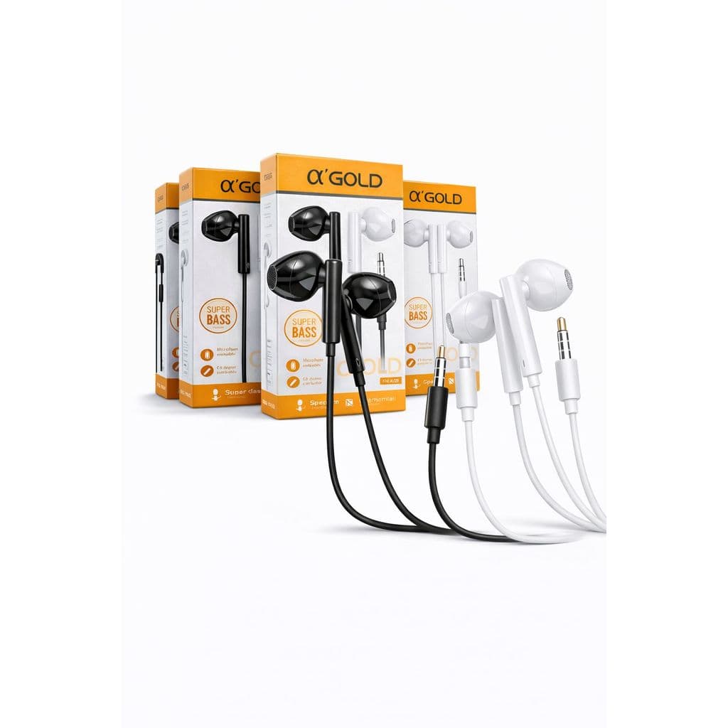 Kit Conjunto C/ 6 Fones De Ouvido C/ Microfone P2 Super Bass