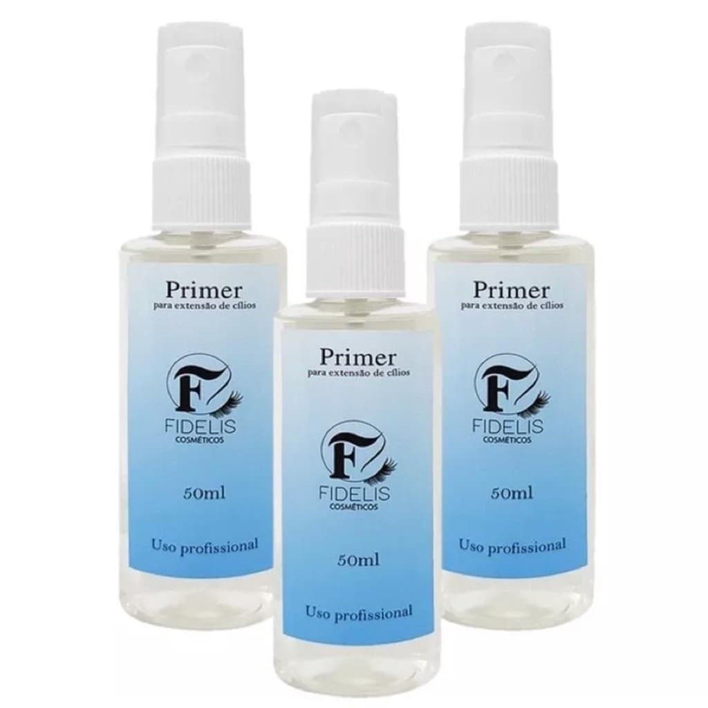 Primer Fidelis Para Extensão De Cílios Uso Profissional 50ml