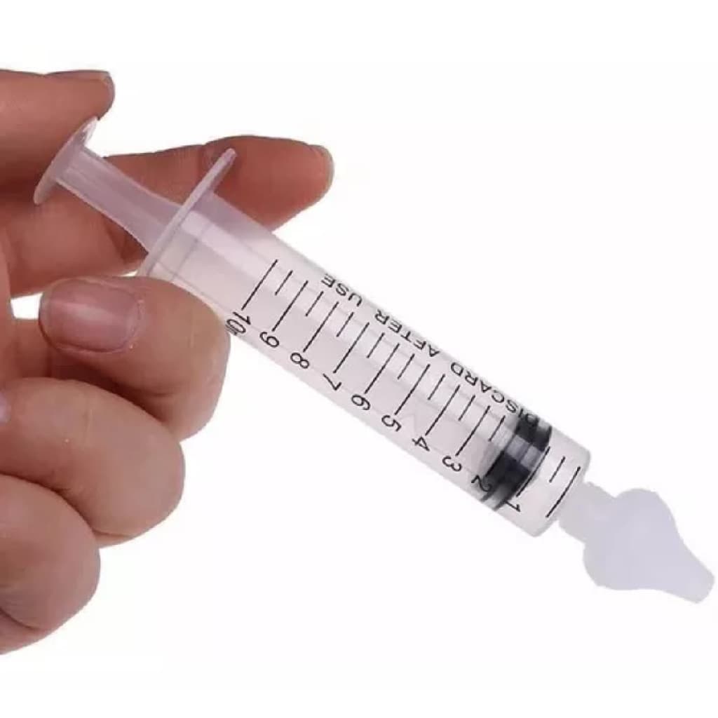 1 Und Aspirador Nasal Infantil Silicone Bebe Crianca Suga Limpa Catarro Formato Seringa Pratico