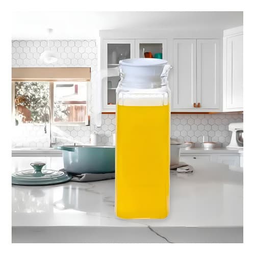 Jarra Lehavi Frigo 1l Transparente Com Tampa Para Bebidas Transparente