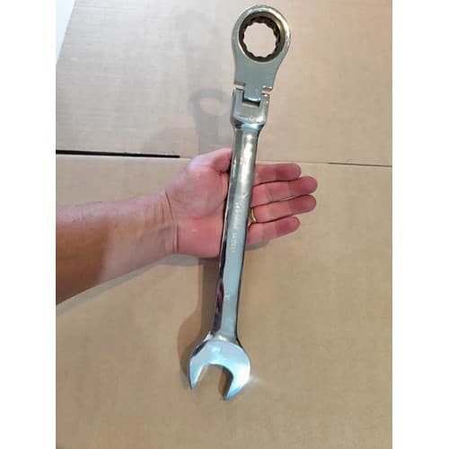 Chave Combinada Articulada Com Catraca 23mm Cromo Vanadio 23mm