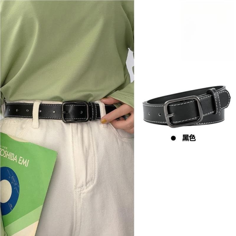 Cinto feminino de tamanho grande 100kg alongado cinto de moda Casual de alta qualidade 2025 novo estilo cinto Jeans pret
