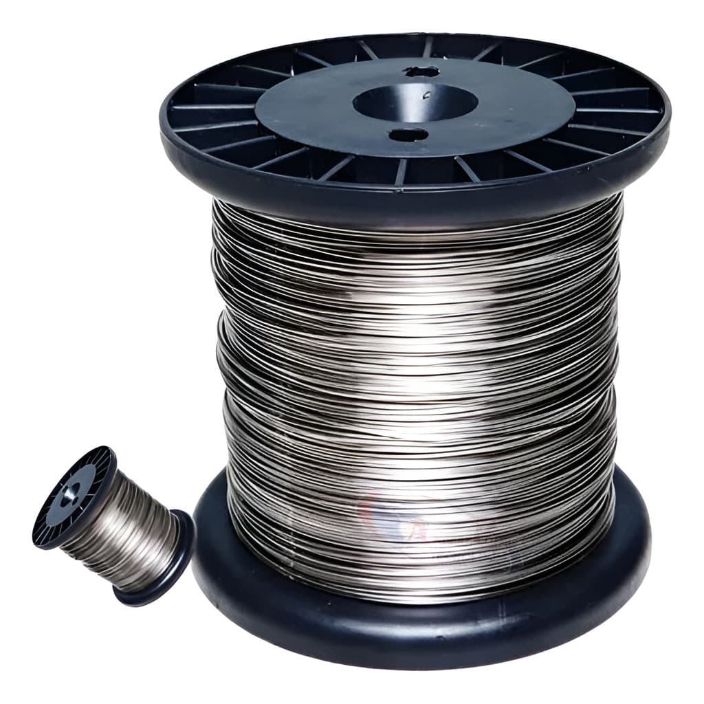 Fio de Aço Inox Bobina 0,45mm Arame Cerca Elétrica