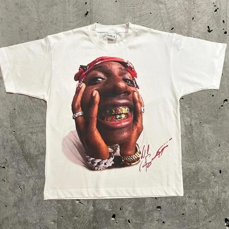Camiseta Street Cantores Americanos Trappers Rappers Kanye, Young Thug Lil Yachty