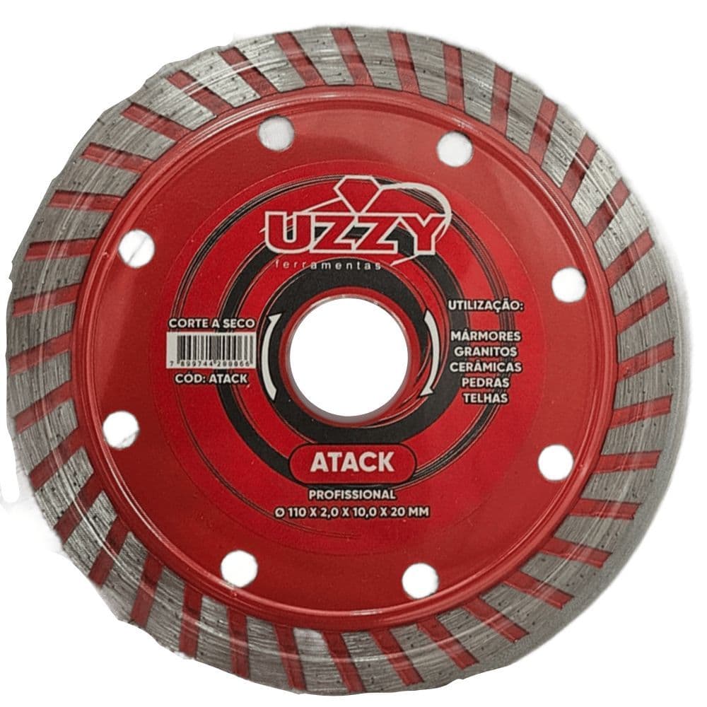 Disco De Corte Atack 110X20X10MM UZZY