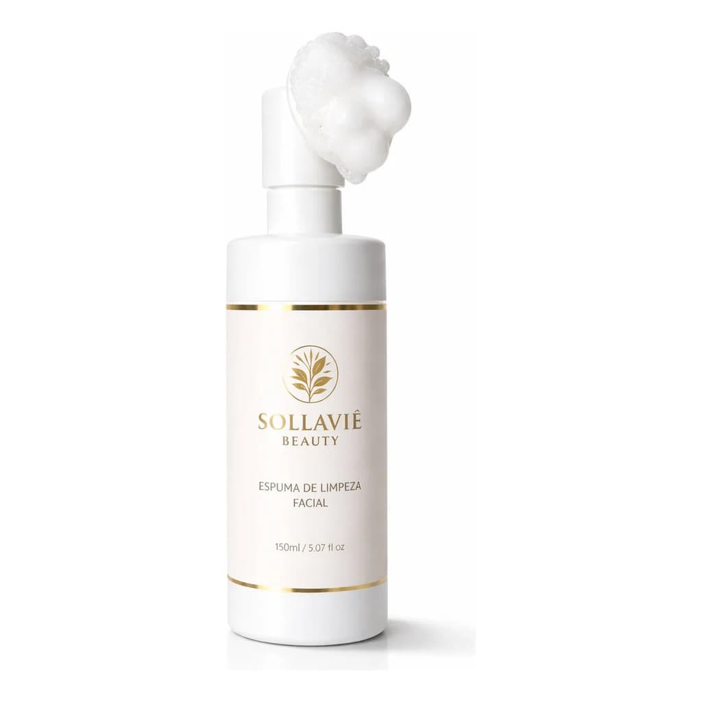 Espuma De Limpeza Facial Hidratante Aloe Vera Anti Acne