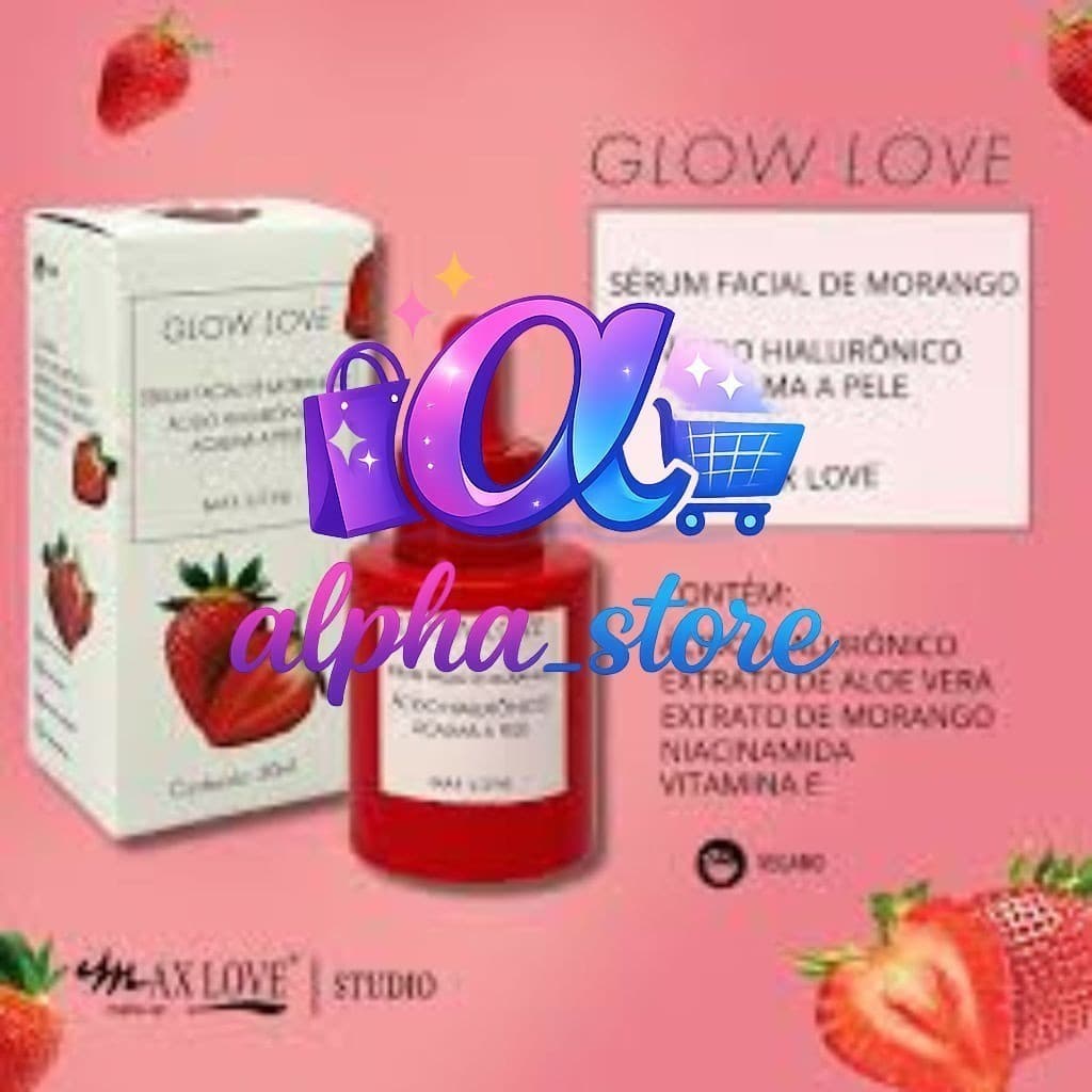 (V)Max Love Sérum Facial MorangoUWDM