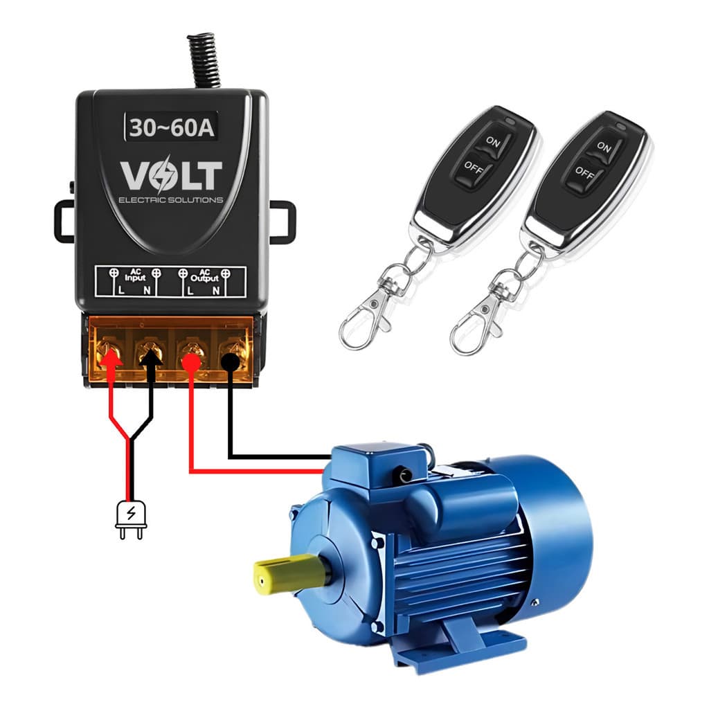 Módulo Relé Controle Remoto 110v 220v 30a On / Off 433 MHz