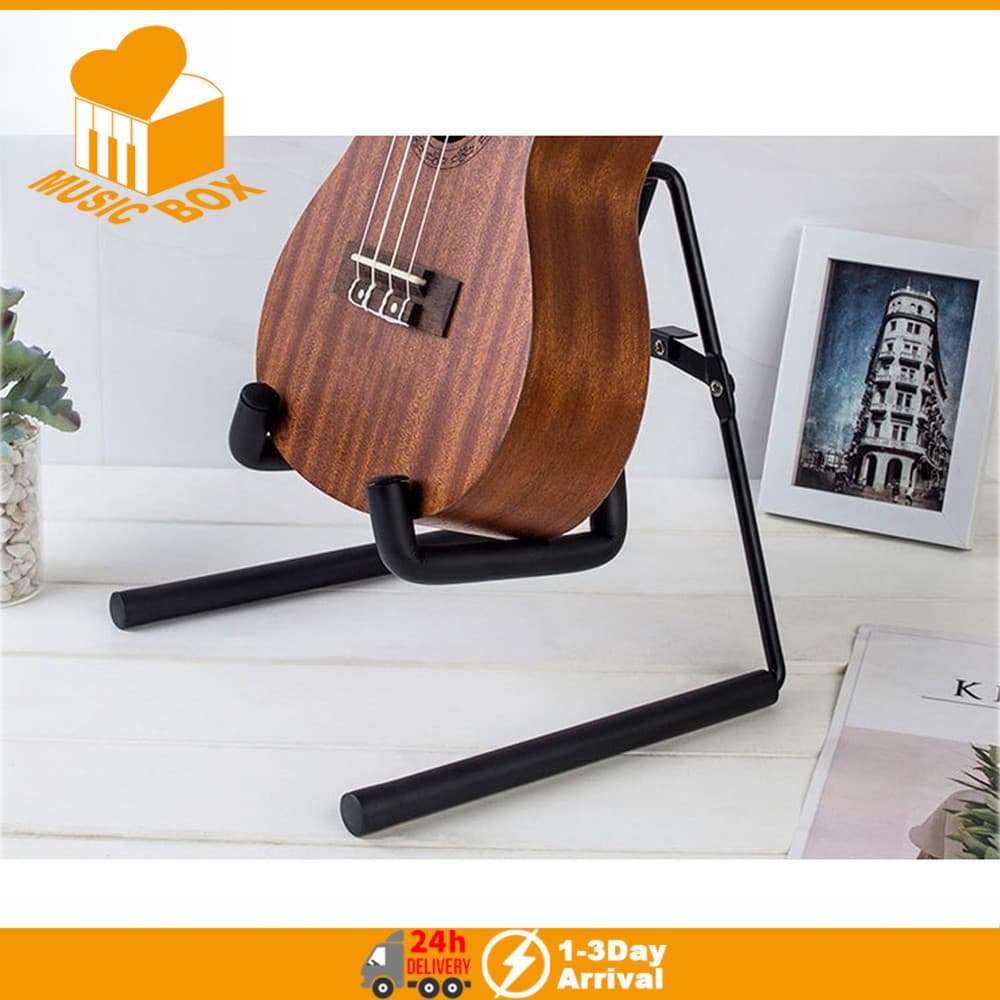 Ukulele Suporte De Chão Violino Bandolim Banjo Uke Dobrável Mini Guitarra Stands
