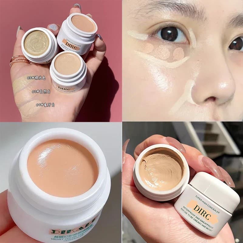 Creme Corretivo À Prova D'água Hidratante Líquido Capa Acne Olheiras Fundação Modificar Contorno Facial Cosméticos