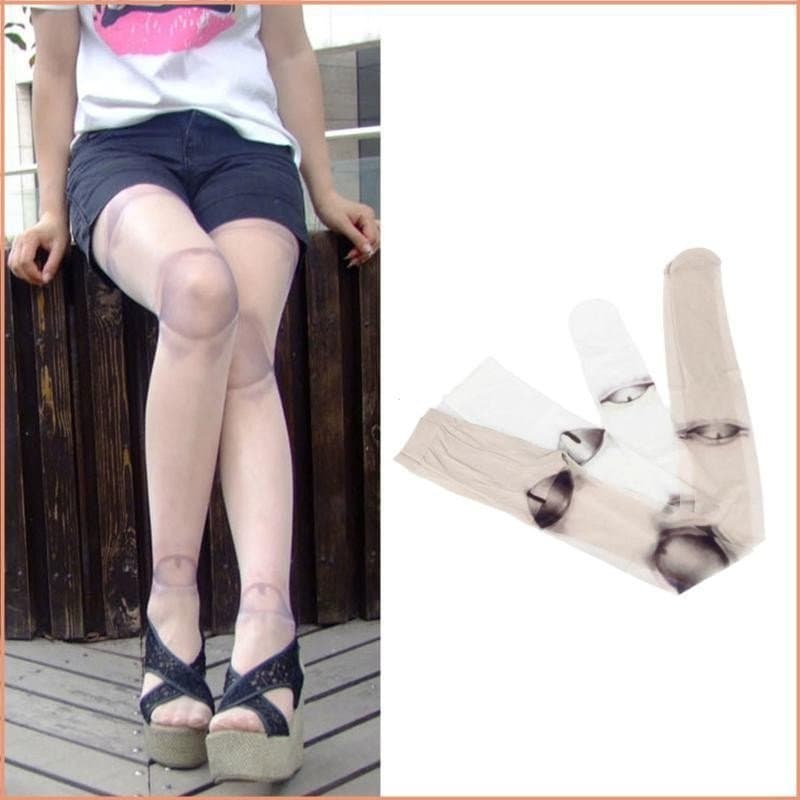 Yao Feminino Novidade Meia-Calça Gótico Anime Articulado Para Boneca Estampa Tatuagem Tig