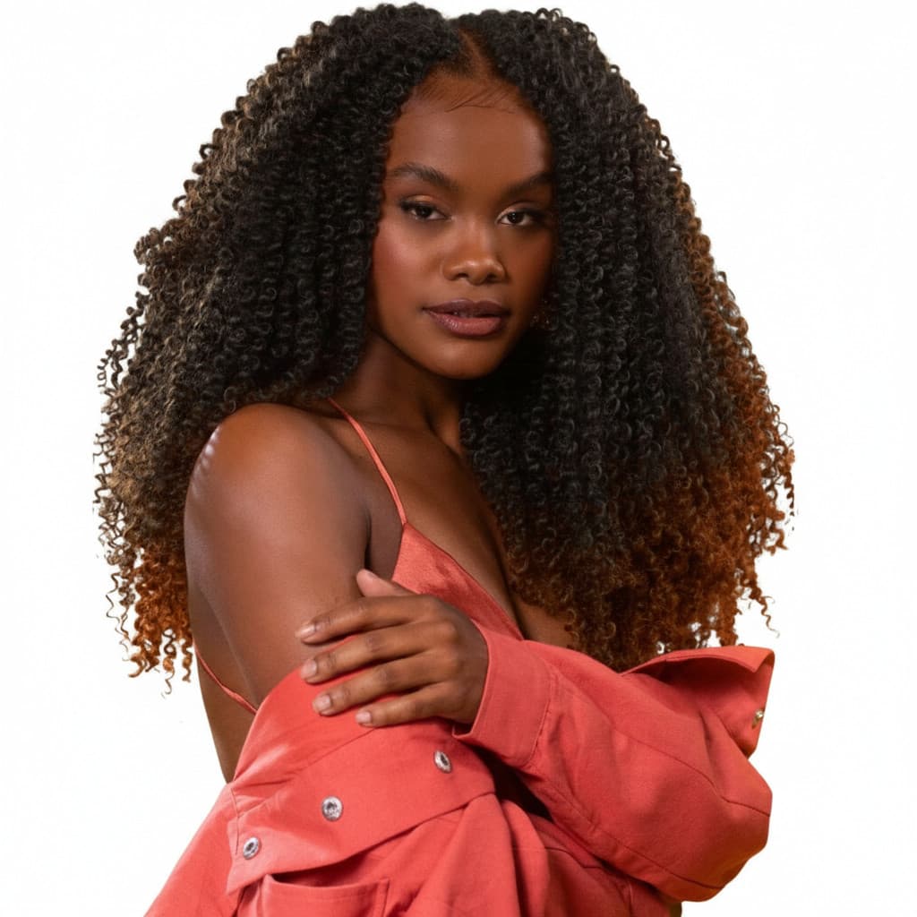 Cabelo Orgânico Crochet Ametista 80cm