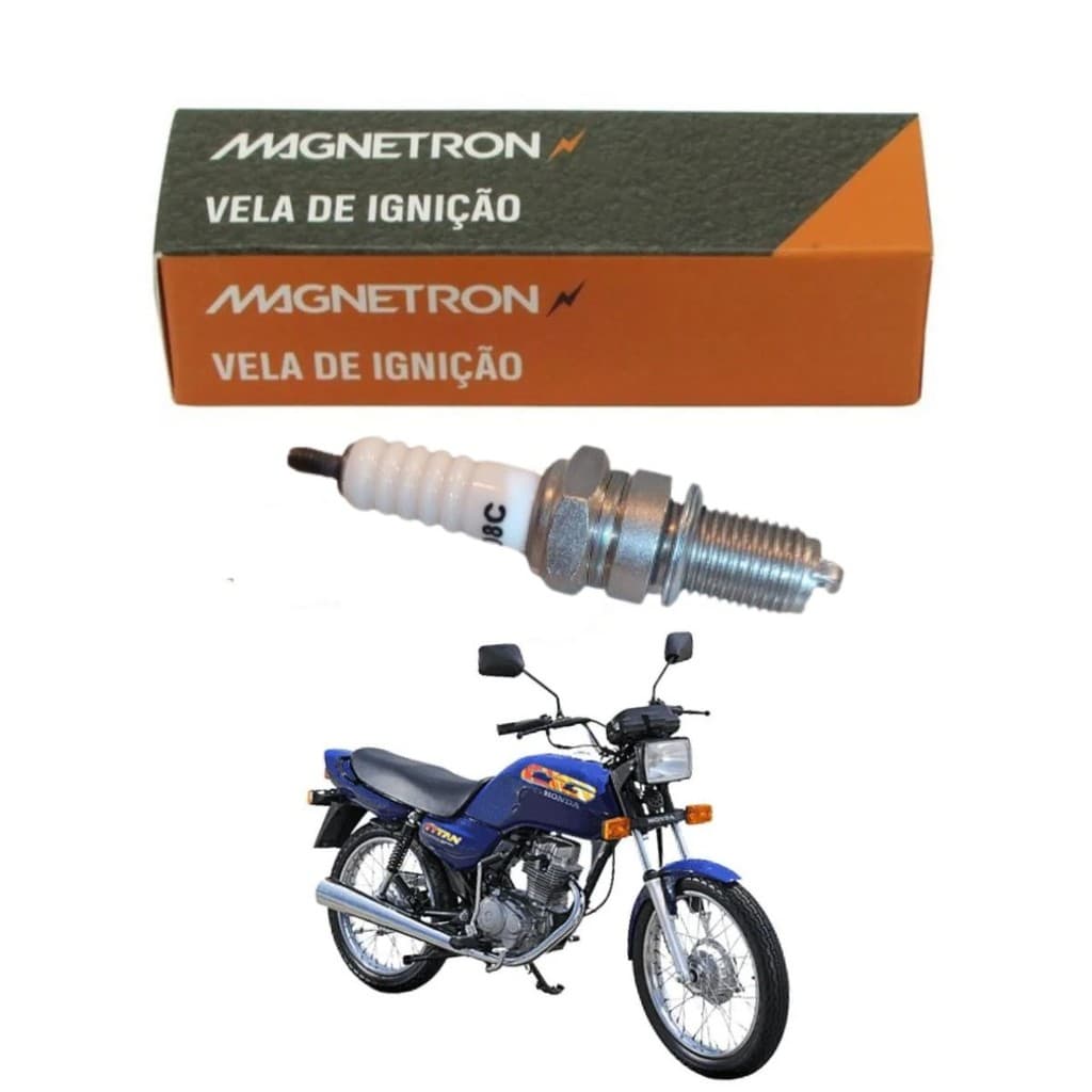 Velas De Ignição CG 125 CARGO TODAY ML CB 400 XL 125/250 D8C