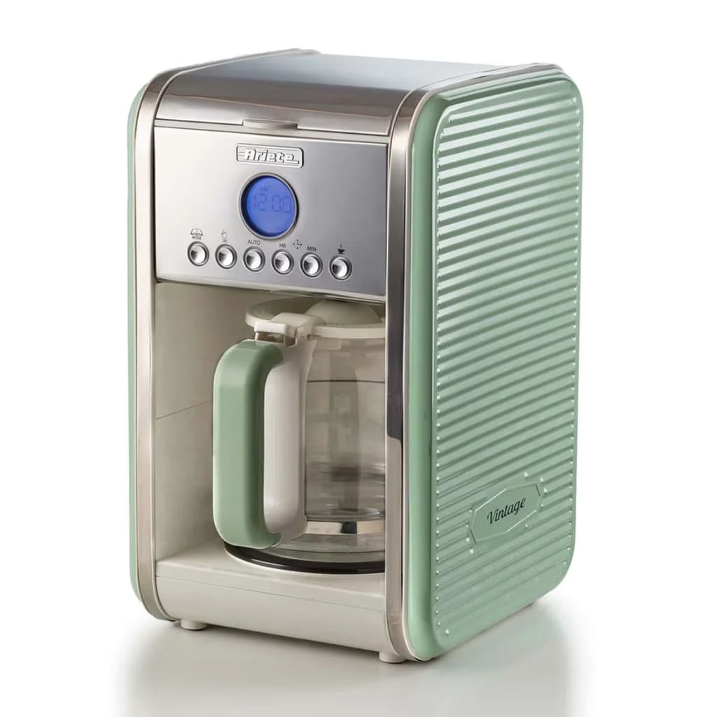 Cafeteira Elétrica Vintage Verde Ariete Programável com Filtro