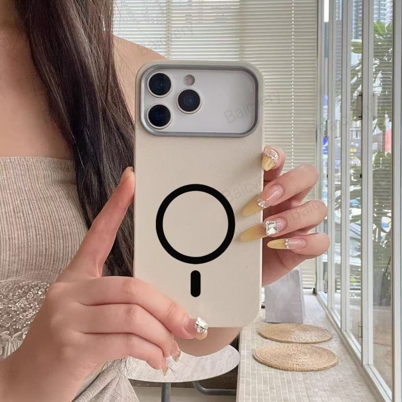 Invólucro Para Tecno Spark 40 4G Moda Couro Macio PU Capa Traseira Com Adesivo Magnético
