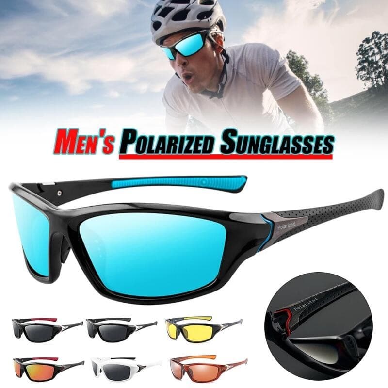 Óculos de Sol Polarizados para Pesca, Masculinos e Femininos, Óculos de Sol para Camping, Hiking, Condução, Esportes ao