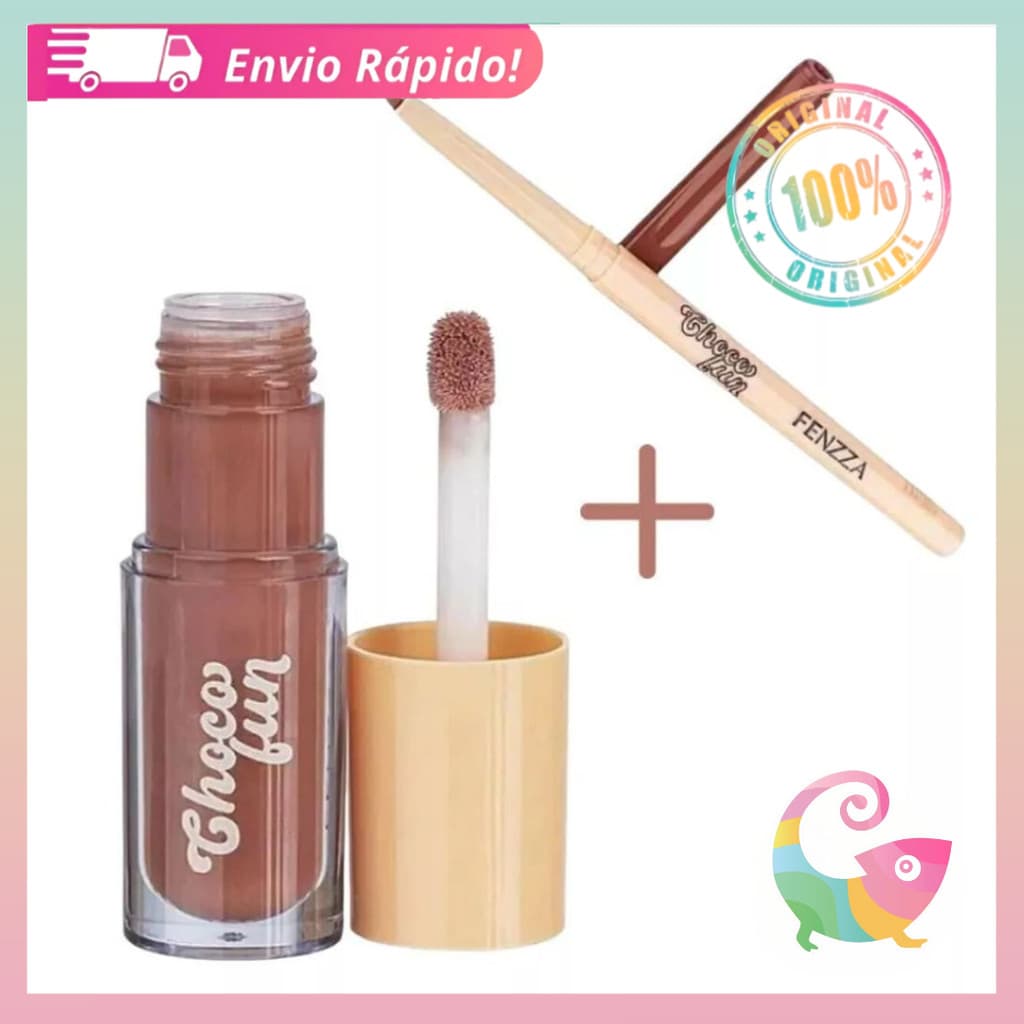 Kit Labial Lip Combo Choco Fun Lápis + Tint Cream