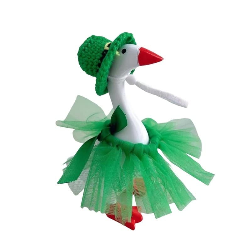 Fantasia De Gansos De Varanda YU Com Chapéu , Roupa Tema De Festival Irlandês , Lavável À Máquina