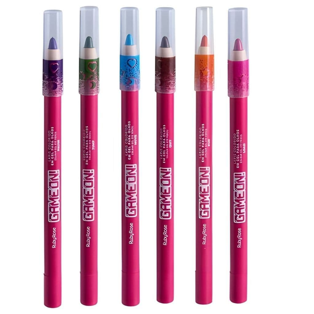 Lápis Colorido Em Gel Para Os Olhos Game On Ruby Rose Hb2400