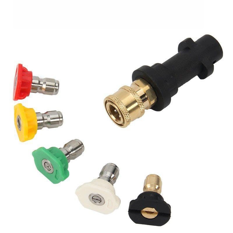 Adaptador Engate Rápido Lavadora Alta Pressão +bicos  Alta qualidade