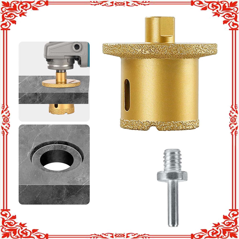 Brocas diamantadas Adequadas para perfurar azulejos, mármore, bancadas de cozinha, etc.