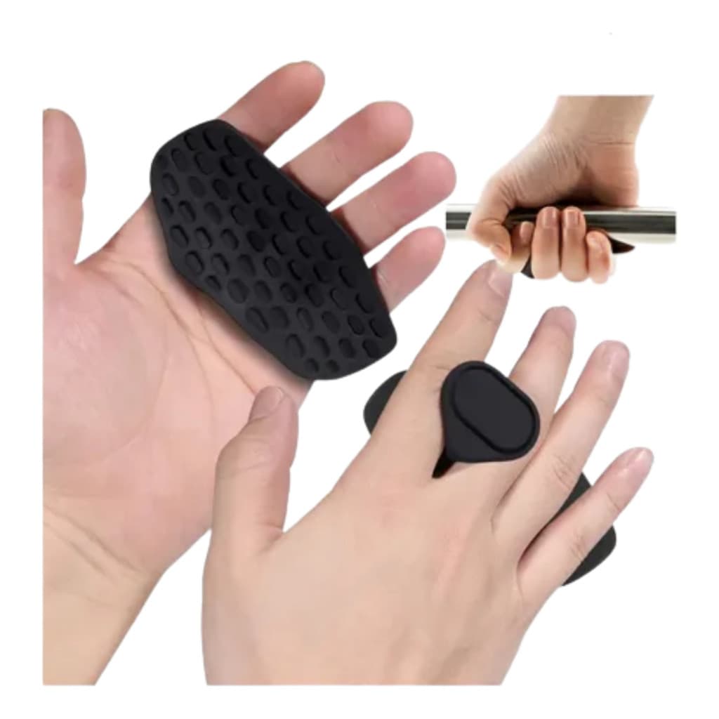 Luva de Academia Antiderrapante para Musculação e Crossfit Grip Silicone Ergonômica