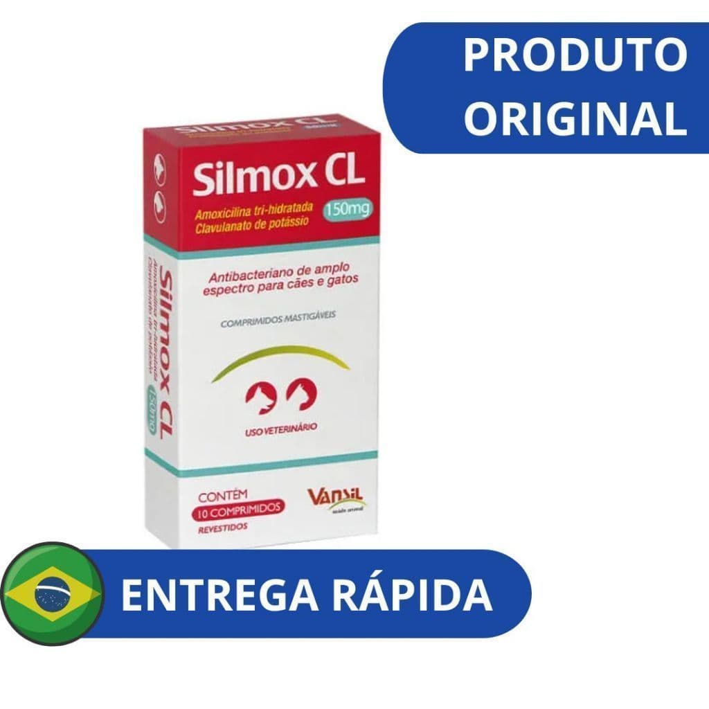 Silmox 150mg 10 Comprimidos Vansil