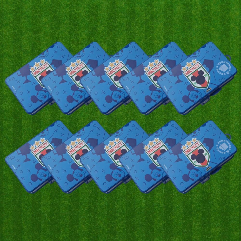 Kit 10 Porta Cards Figurinhas Disney Futebol Copa do Mundo Lembrancinha Aniversário Festa Seleção Plasútil