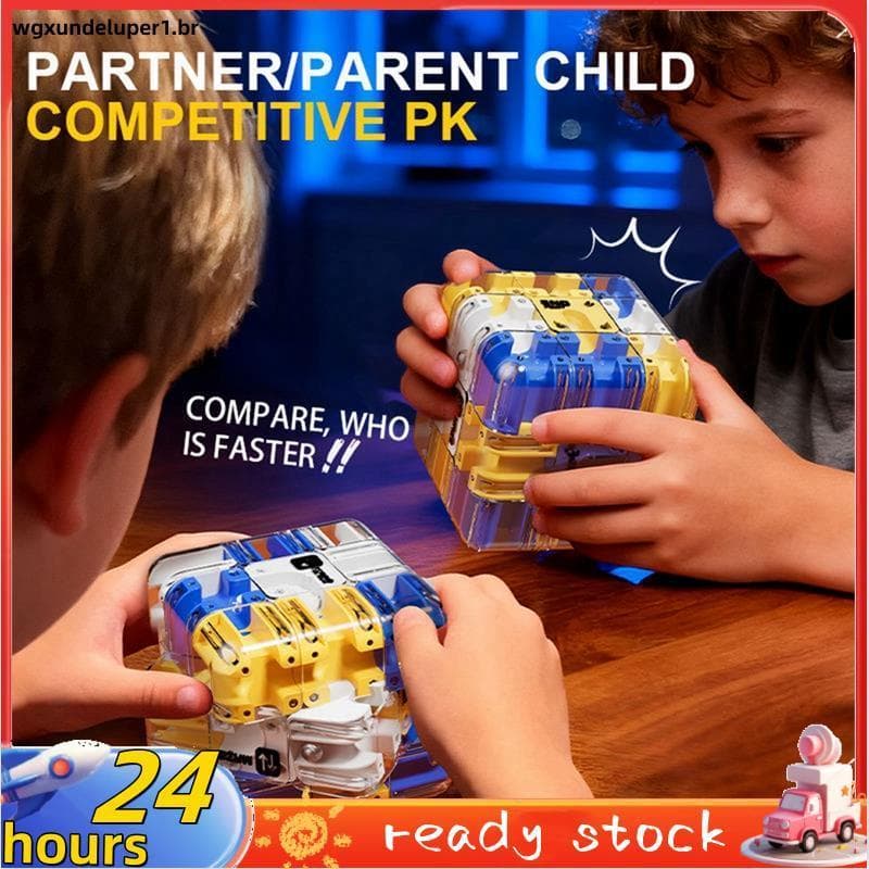 Quebra-Cabeças 3D Labirinto Cubo Brinquedo Engaging Cérebro Teaser Jogo De Corrida , Melhorar O Reconhecimento Espacial