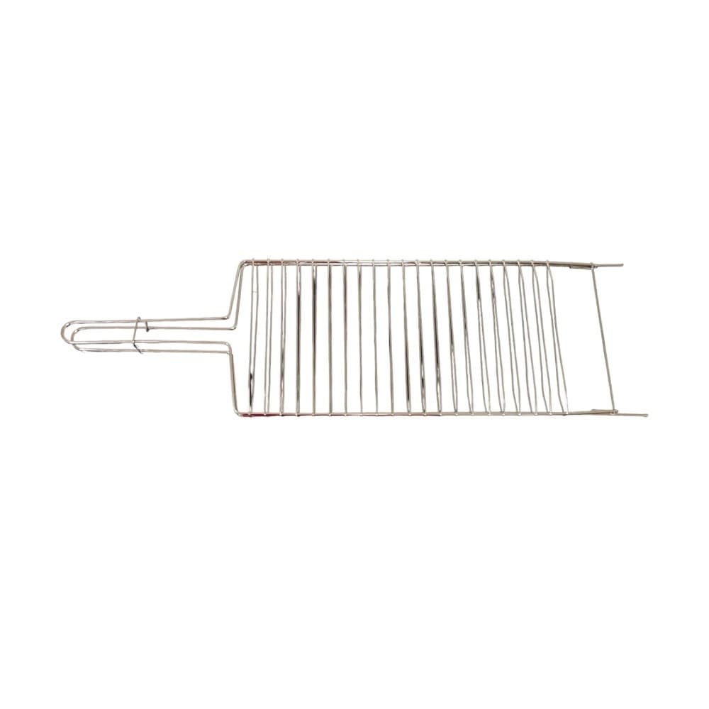 Baby Grelha 53x17 cm para Churrasco, Peixe Pequena