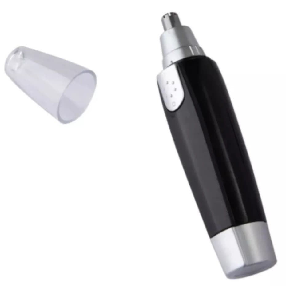 Mini Aparador Cortador de Pelos Nariz Facial Elétrico Portátil