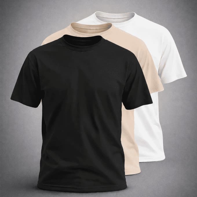 Kit com 3 Camisetas Básicas Premium 100% Algodão – Conforto, Caimento Perfeito e Estilo Unissex
