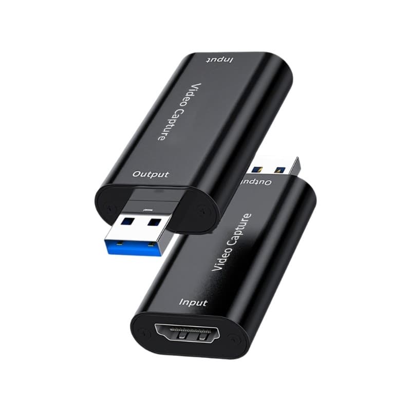 Placa Captura Vídeo Estone 4K USB Para HDTV Gravador Gravação Câmera Filmadora Jogos Transmissão