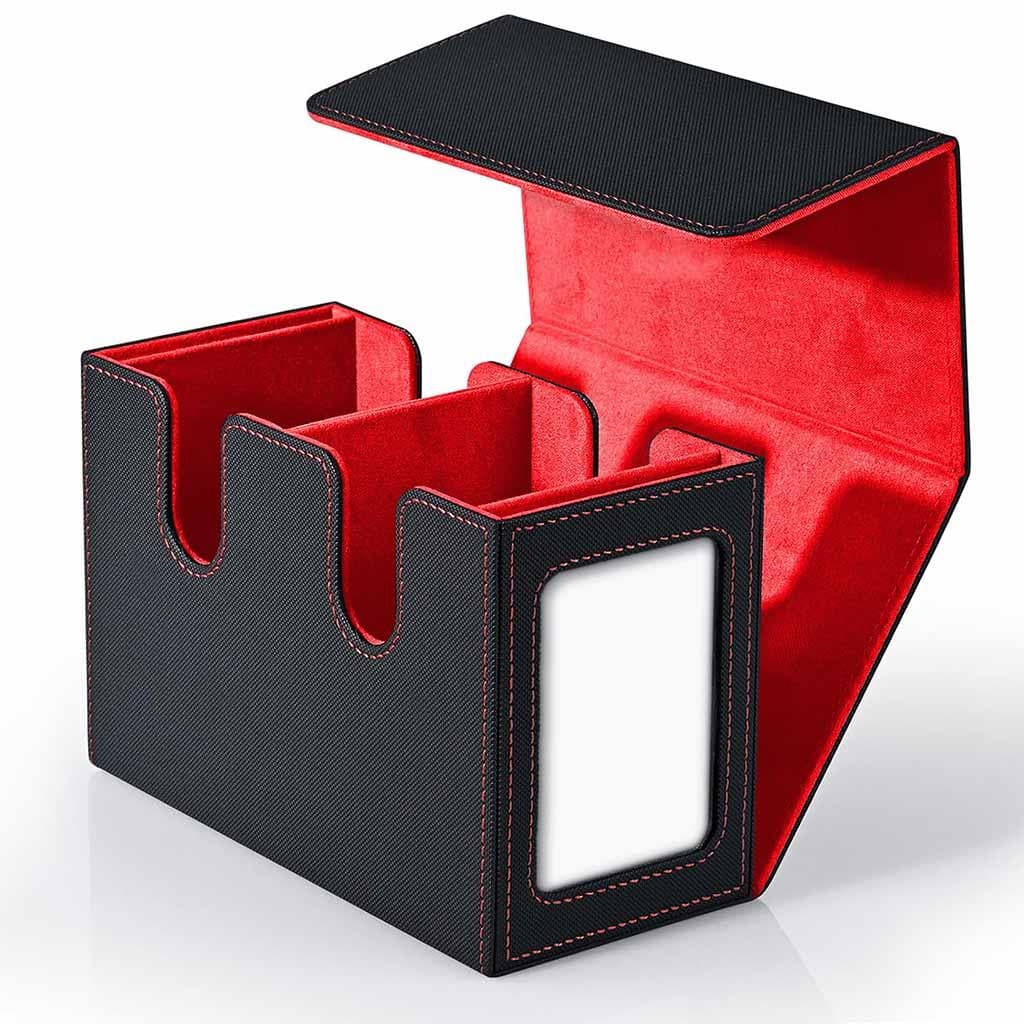 MTG Deck Box 280 + Estojo De Armazenamento De Cartão , Protetor Durável De Comandante | Concha Reforçada Organizador Por
