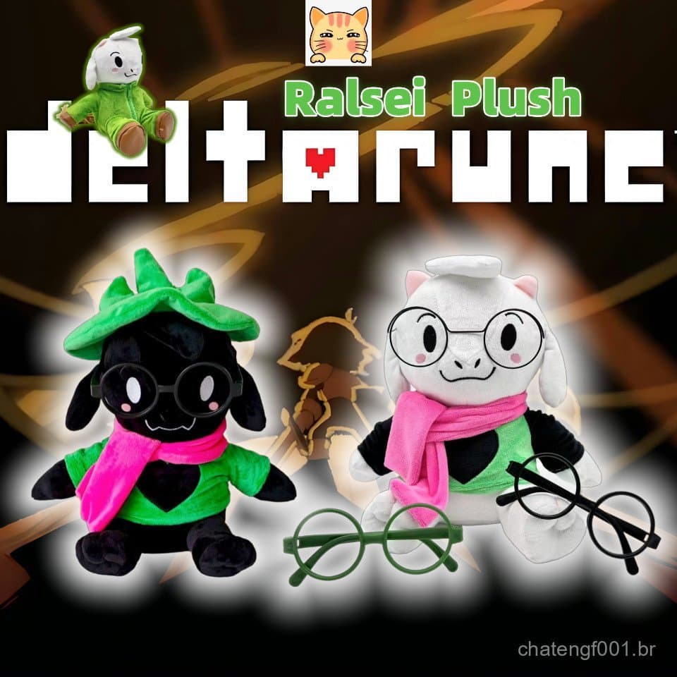 BCT ✨ Envio 24h Deltarune Ralsei Brinquedos De Pelúcia Cute Mr . Tenna Plushie Boneca Diversão Dos Desenhos Animados Jog
