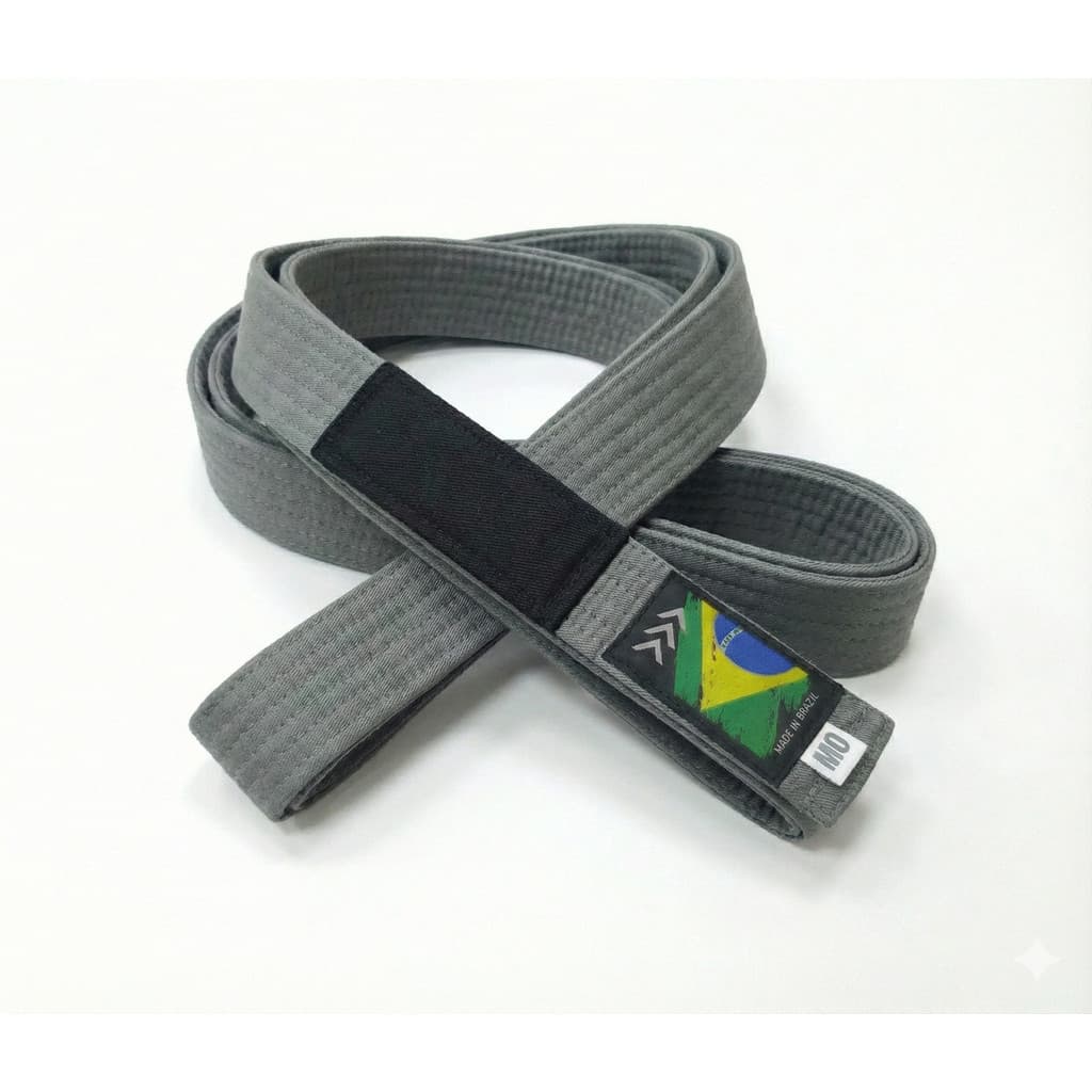 Faixa Jiu Jitsu Tradicional Estrutura Reforçada Excelente Amarração Diário Adulta e Infantil 100% Algodão 6 Costuras