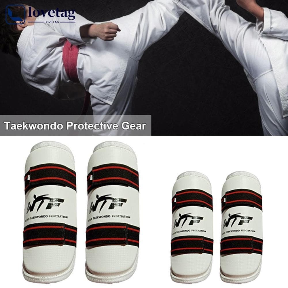 LOVETAG Taekwondo Braço E Perna Equipamentos De Proteção Conjunto Completo Adulto Criança Proteger Ferramentas Resistent