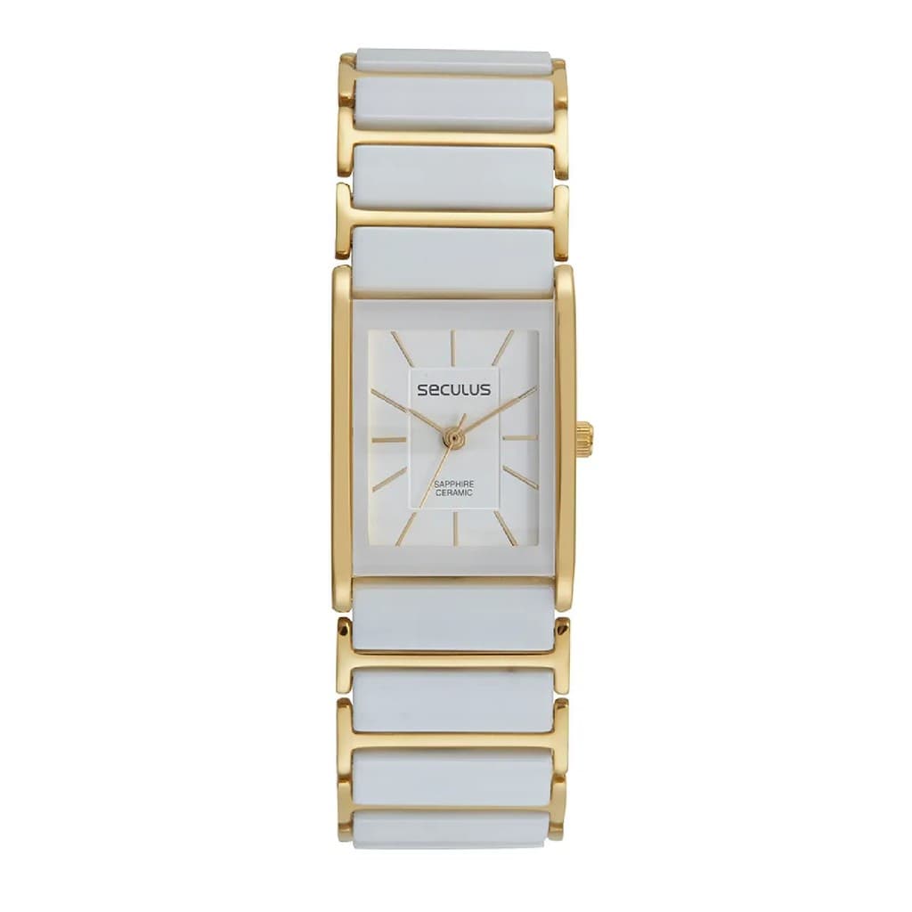 Relógio Seculus 77230LPSVDQ1 Feminino 23mm Cerâmica
